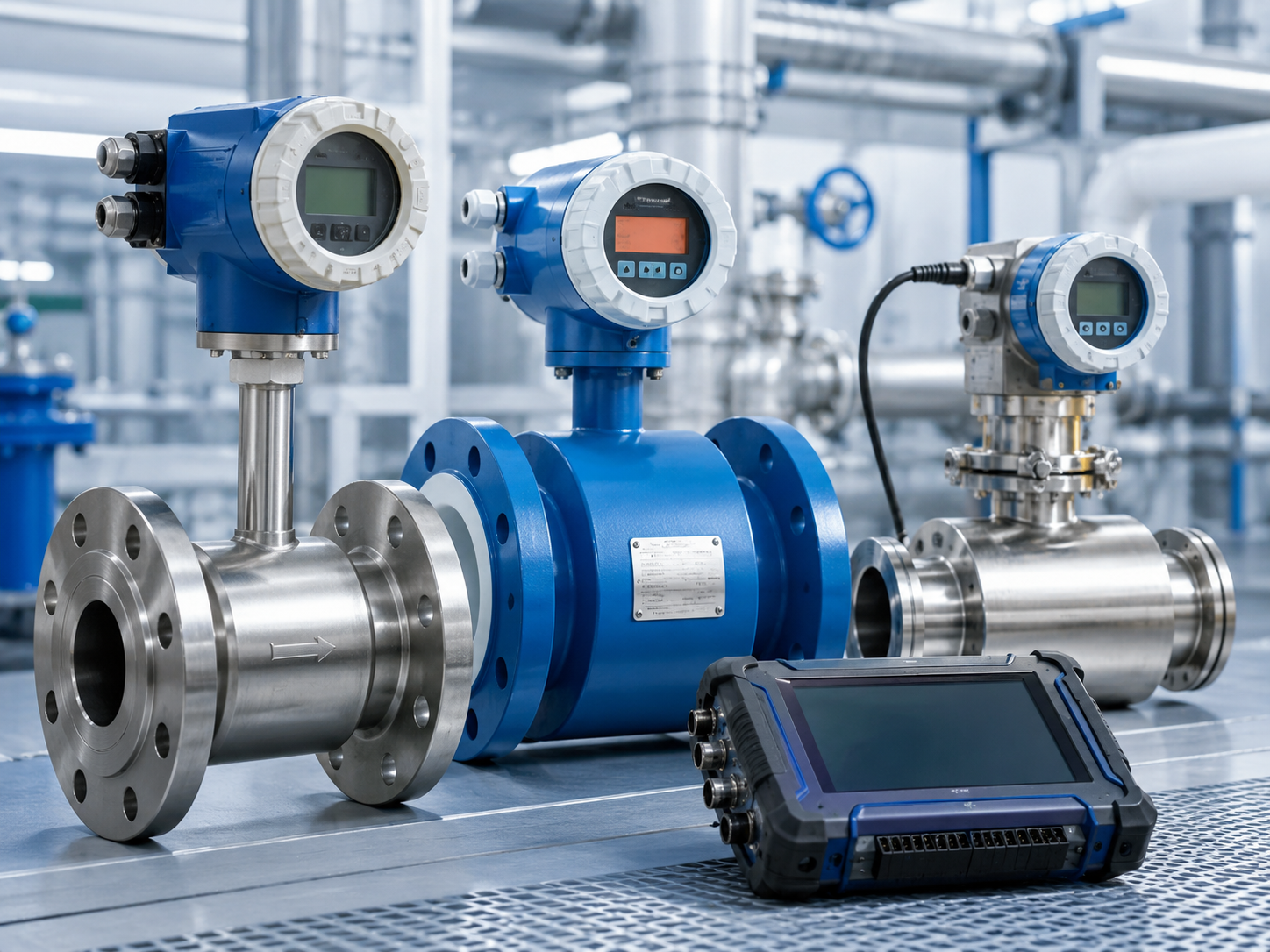 Flowmeters and dataloggers