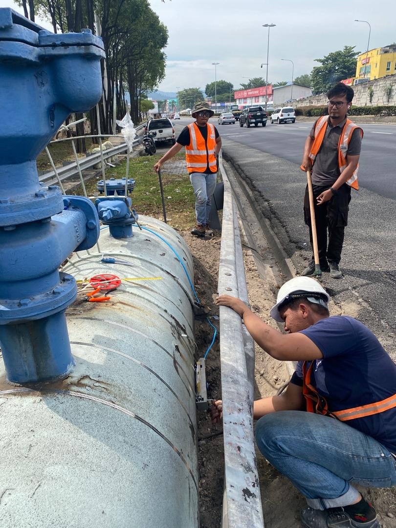 Network monitoring equipment installation for Ranhill Water Services Sdn Bhd